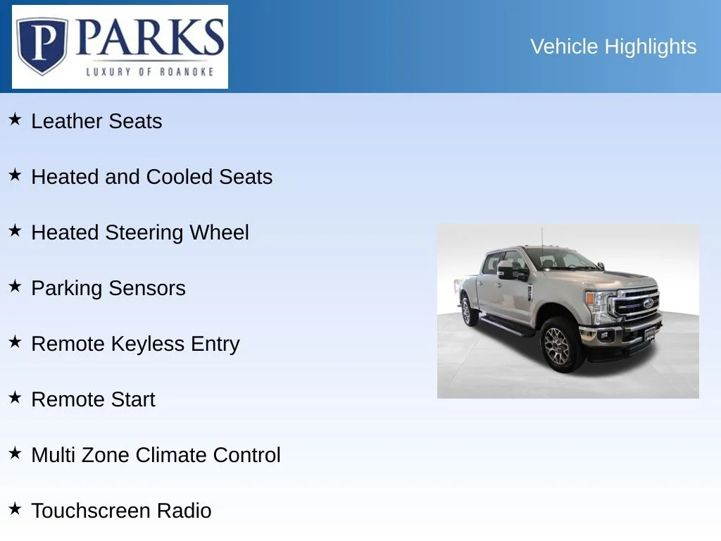 Used 2022 Silver Metallic Ford Lariat image 4