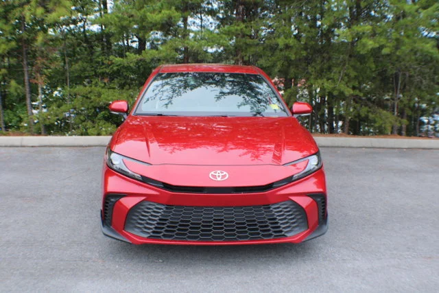 Used 2025 Supersonic Red Toyota SE image 16