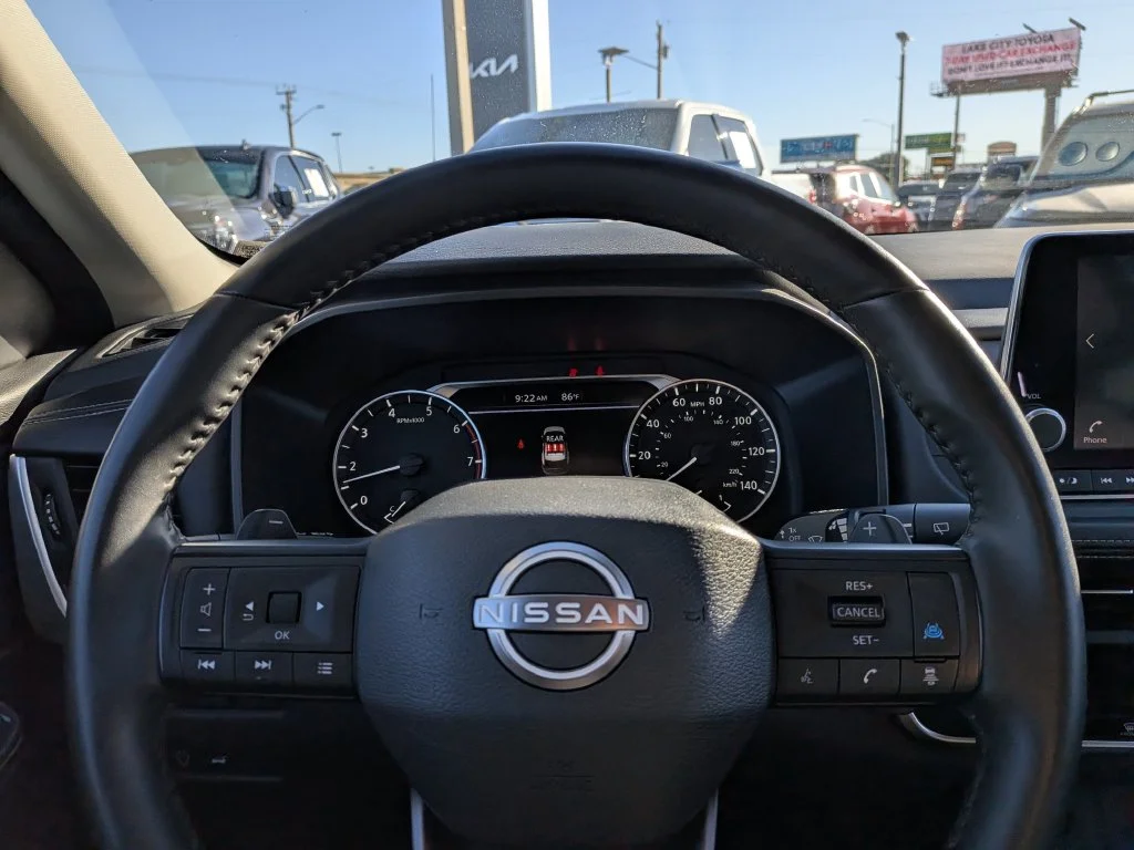 Certified Used 2025 Scarlet Red Nissan SV image 19