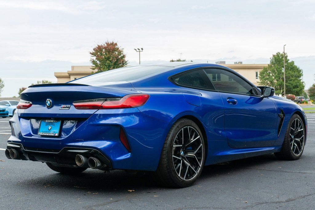 Used 2025 Marina Bay Blue Metallic BMW Competition image 9