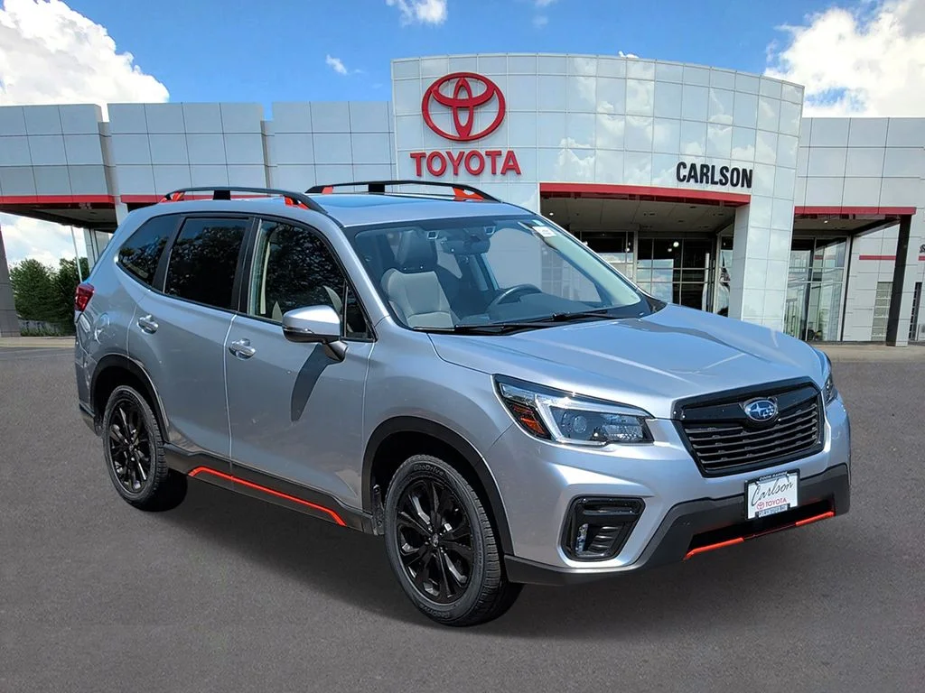 Used 2021 Subaru Forester Sport with VIN JF2SKARC1MH588392 for sale in Minneapolis, Minnesota