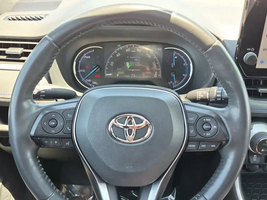 Used 2023 Magnetic Gray Metallic/Midnight Black Metallic Toyota Hybrid XSE image 13