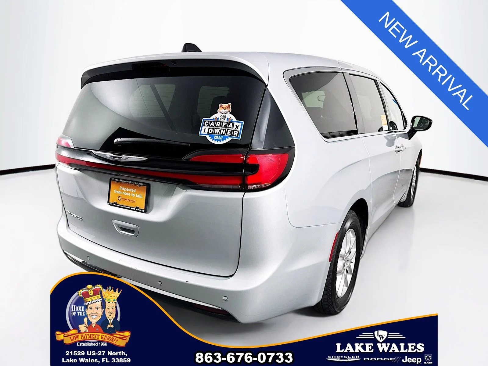 Certified Used 2024 Silver Chrysler Touring L image 7