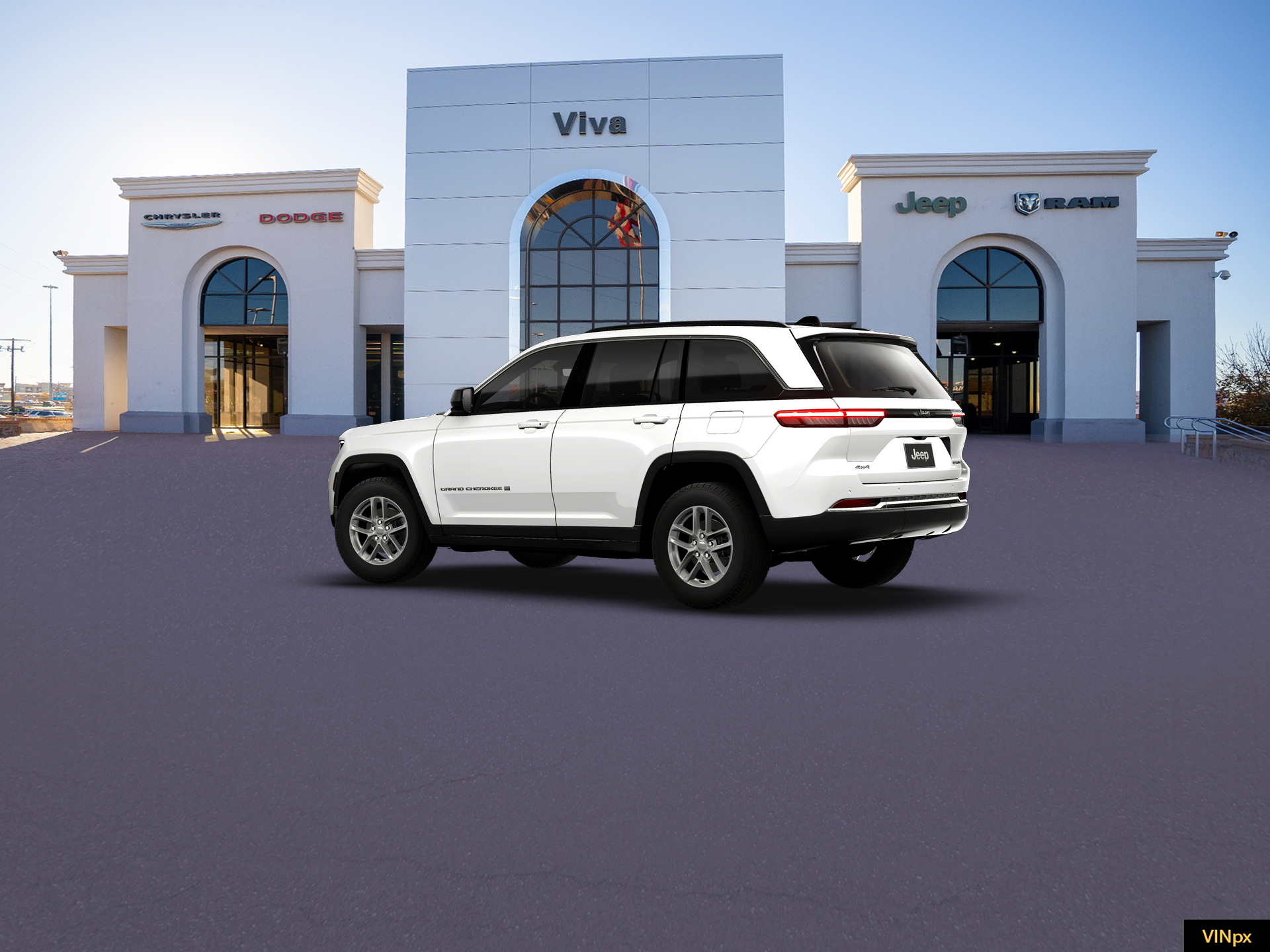 New 2026 Bright White Clearcoat Jeep Laredo X image 4