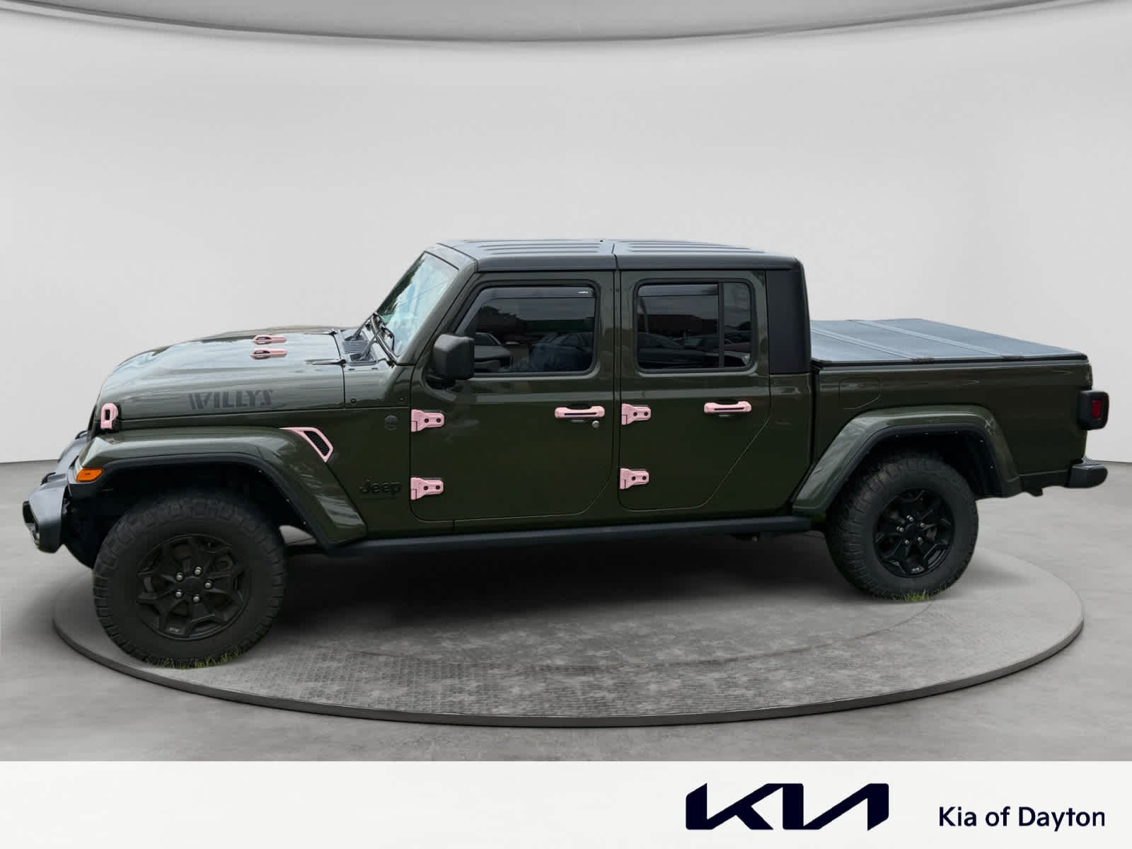 Used 2023 Sarge Green Clearcoat Jeep Willys image 8