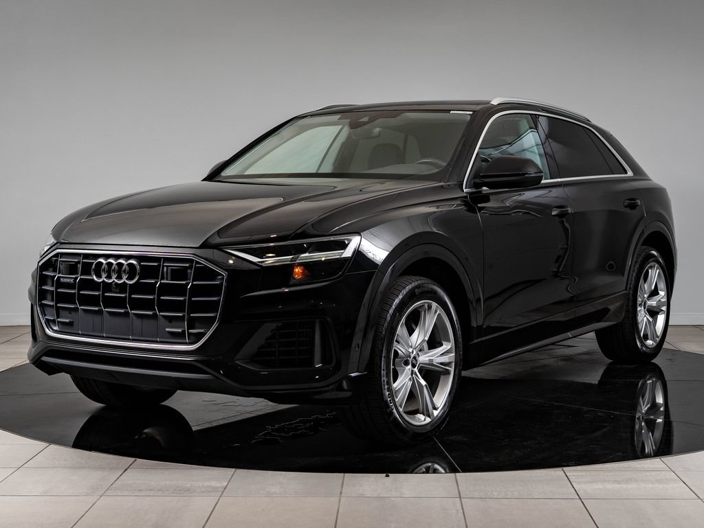 Used 2022 Mythos Black Metallic Audi 55 Premium Plus image 1