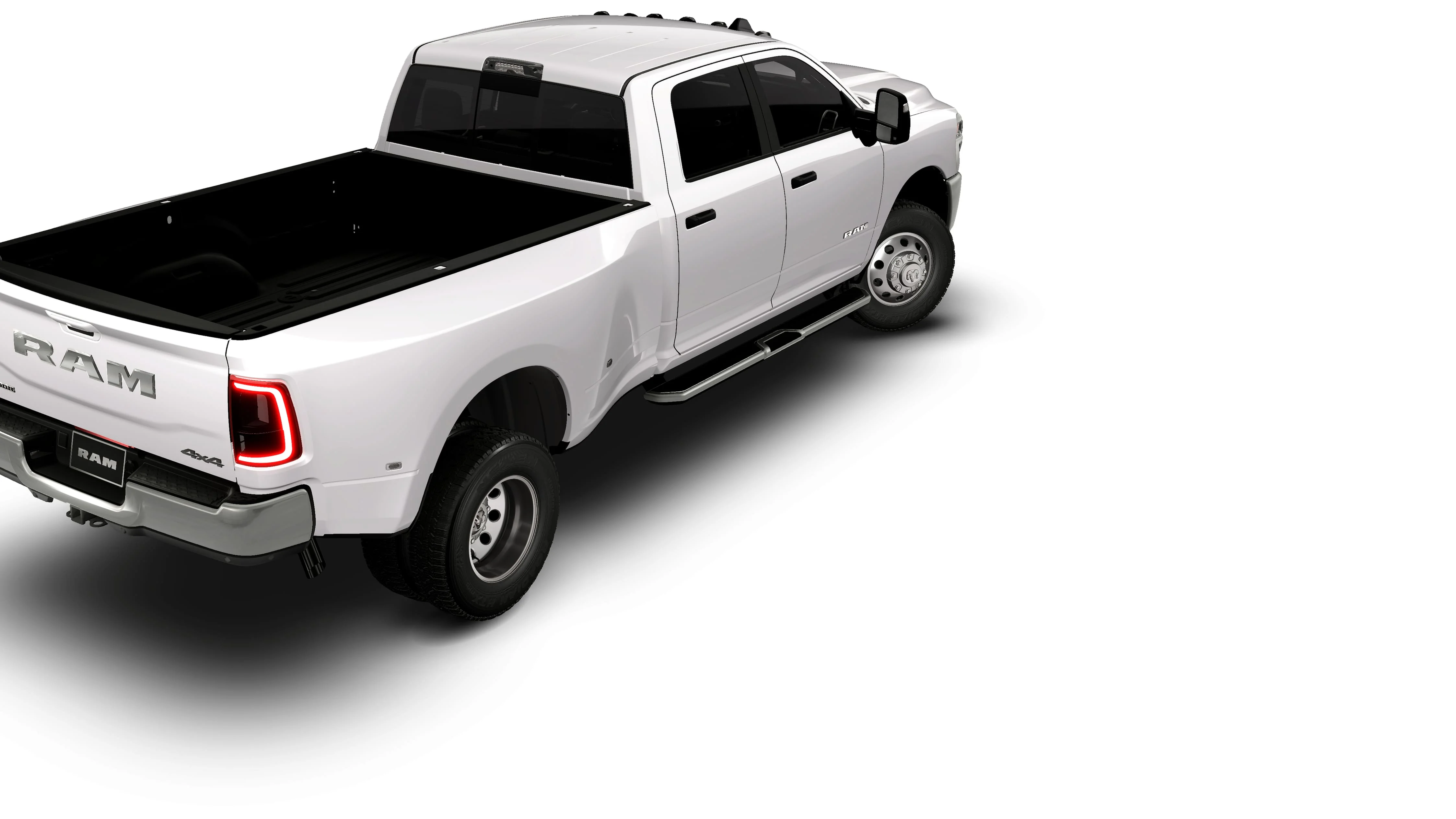 New 2026 Bright White Clear-Coat Exterior Paint RAM Big Horn image 14