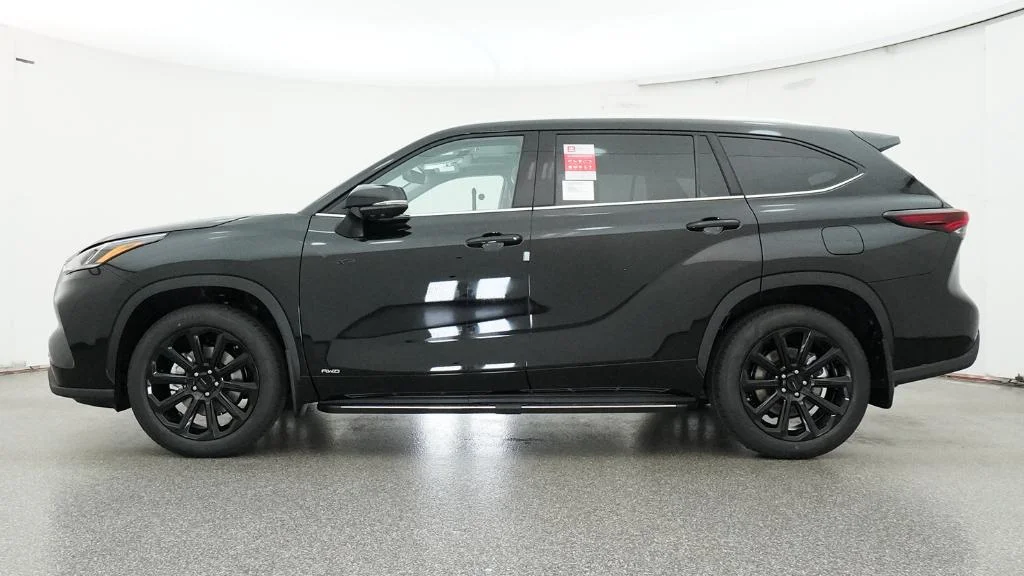 New 2026 Midnight Black Metallic Toyota Hybrid Limited image 4
