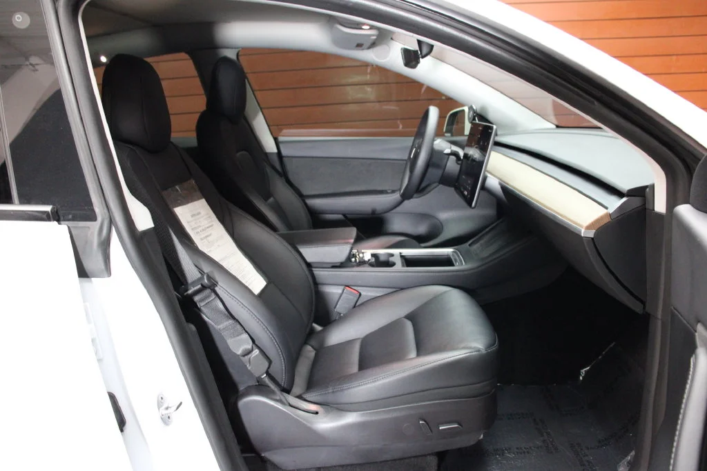 Used 2022 Pearl White Multi-Coat Tesla Long Range image 6