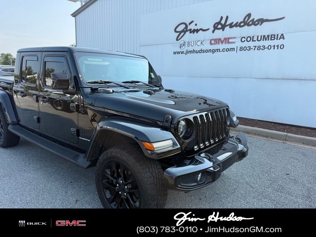 Used 2022 Black Jeep Overland image 1