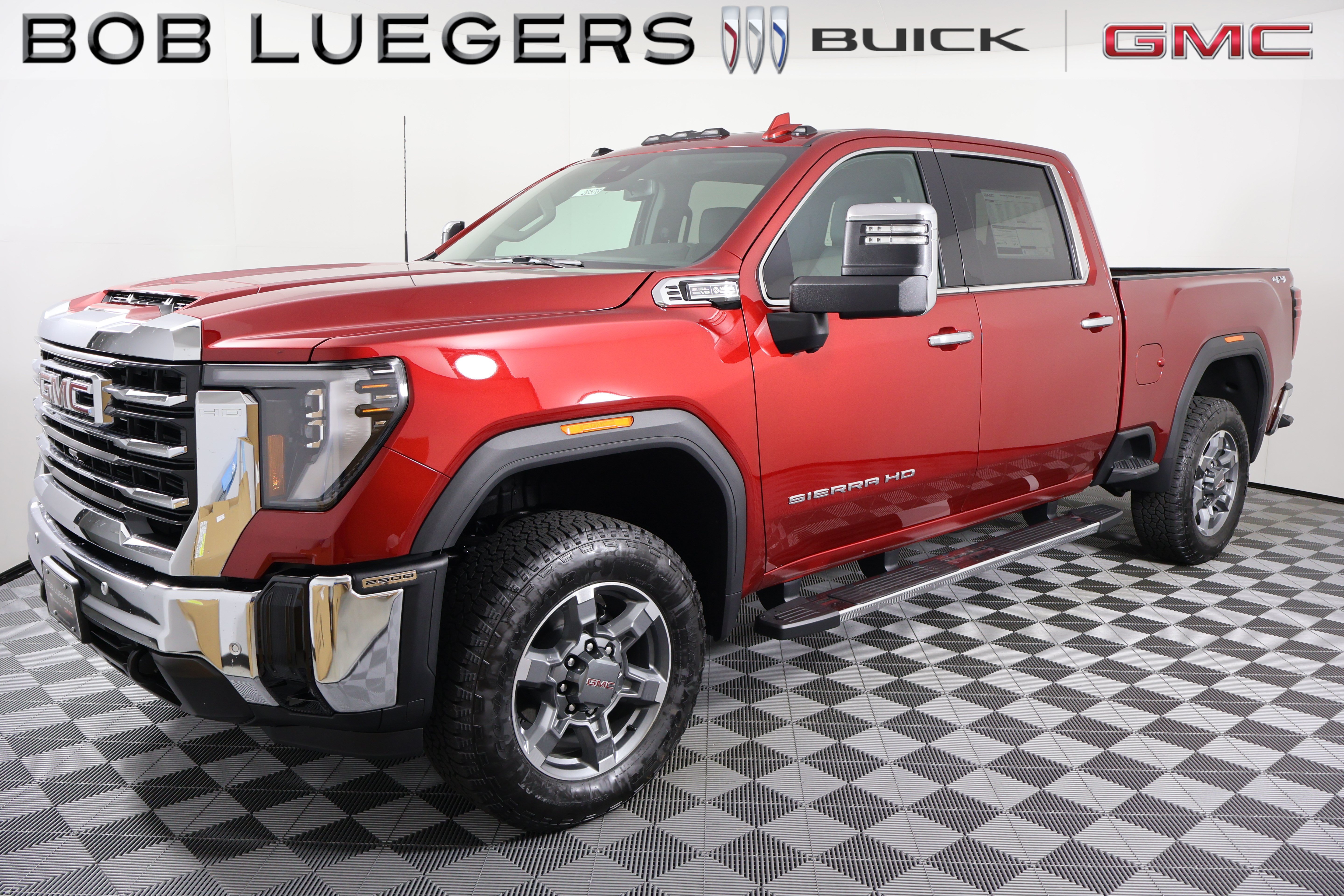 New 2026 Volcanic Red Tintcoat GMC SLT image 4