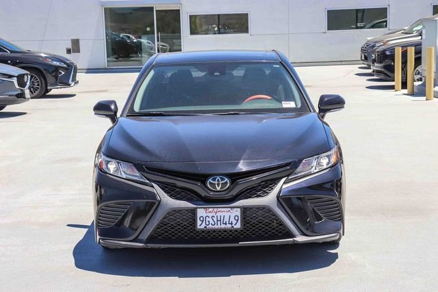 Used 2020 Black Toyota SE image 2