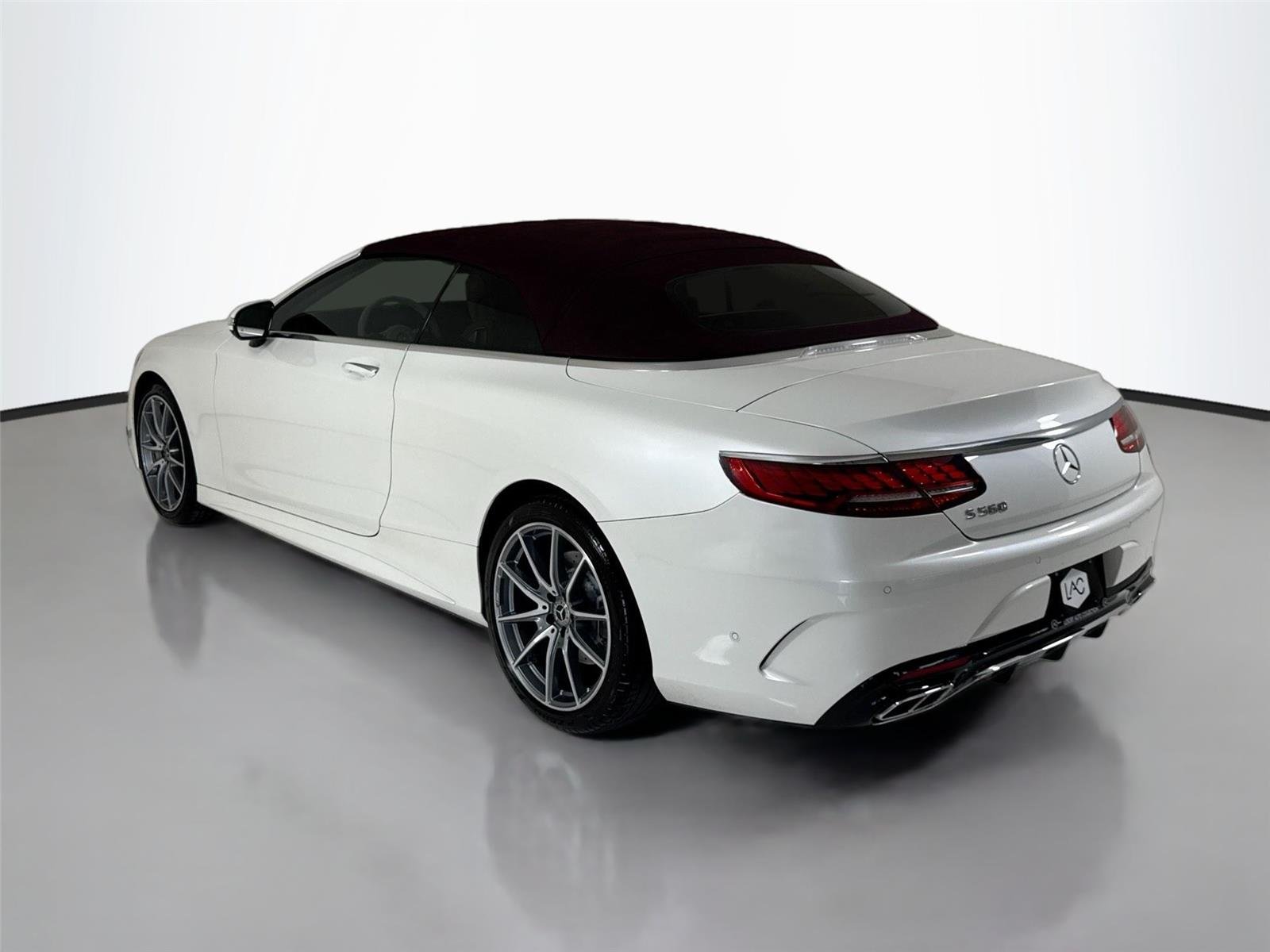 Used 2019 designo Cashmere White Magno (Matte Finish) Mercedes-Benz S 560 Cabriolet | AMG® Line | Premium Pkg | Driver Assist Pkg image 48