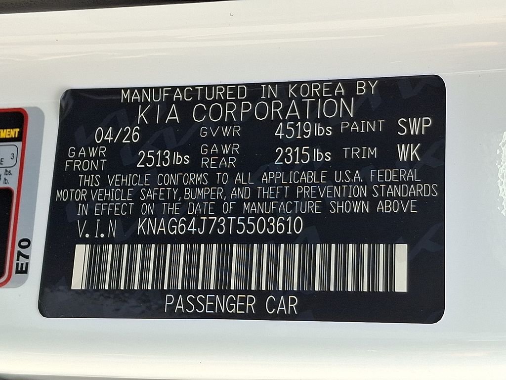 New 2026 White Kia GT-Line image 10