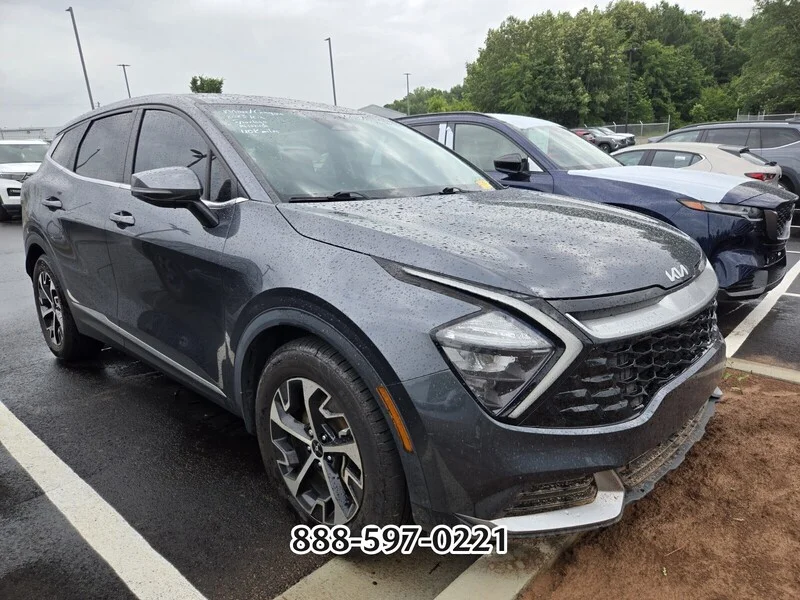 Used 2023 Gray KIA EX image 10