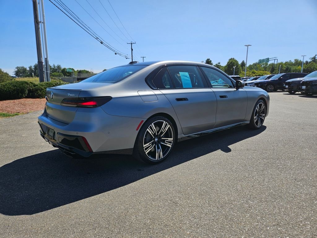 Certified Used 2025 Frozen Pure Grey Metallic BMW 760i xDrive image 7