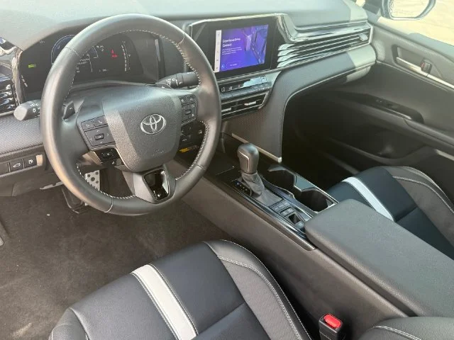 Certified Used 2025 MIDNIGHT BLACK METAL Toyota SE image 10