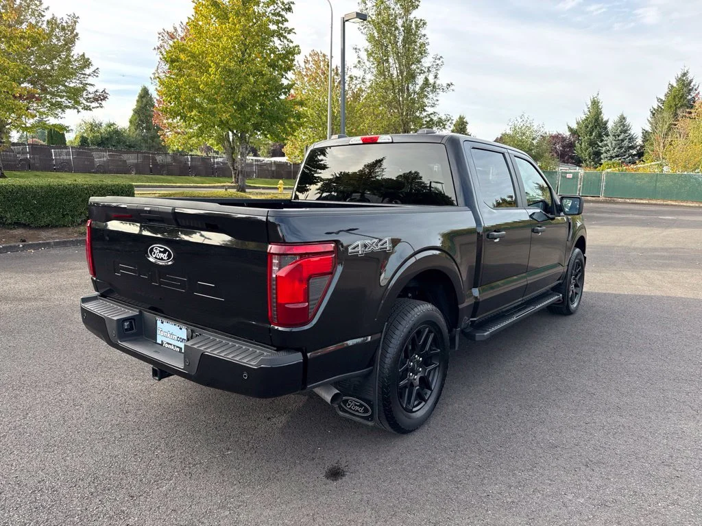 Used 2025 Agate Black Metallic Ford STX image 7