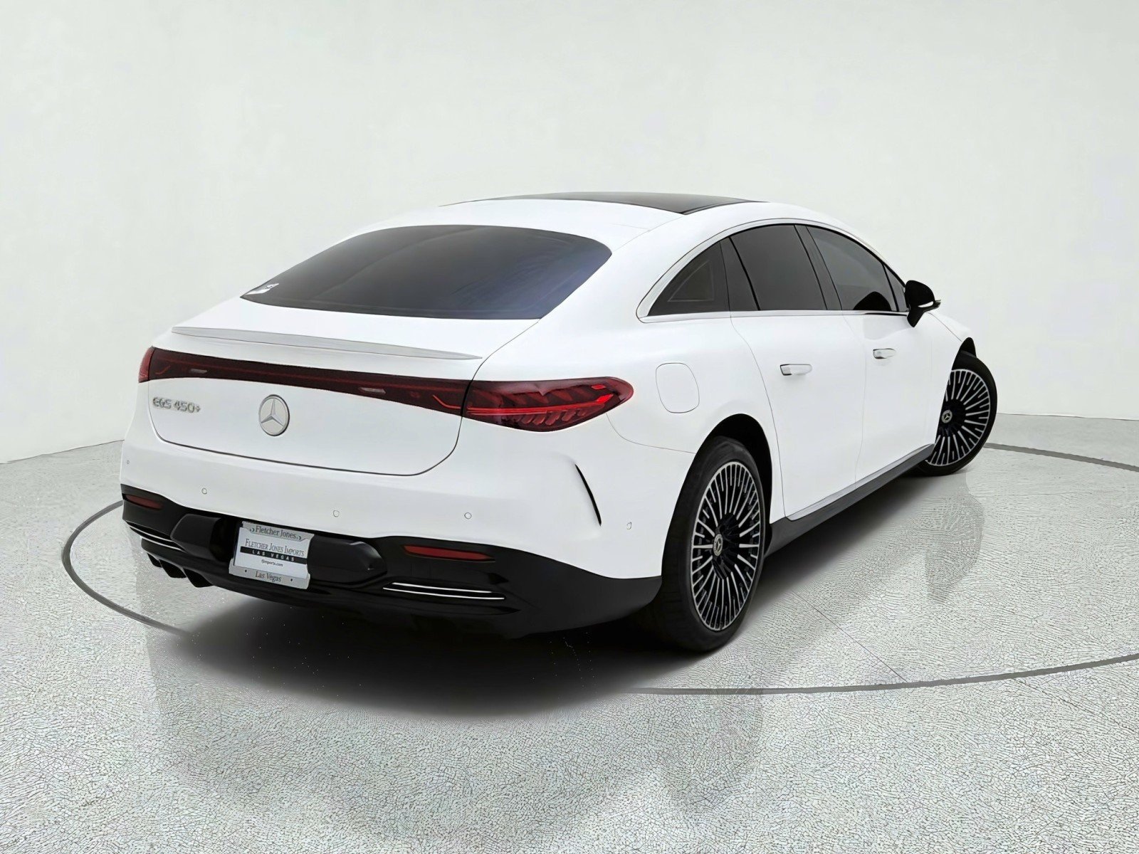 Certified Used 2024 Polar White Mercedes-Benz EQS 450+ image 9