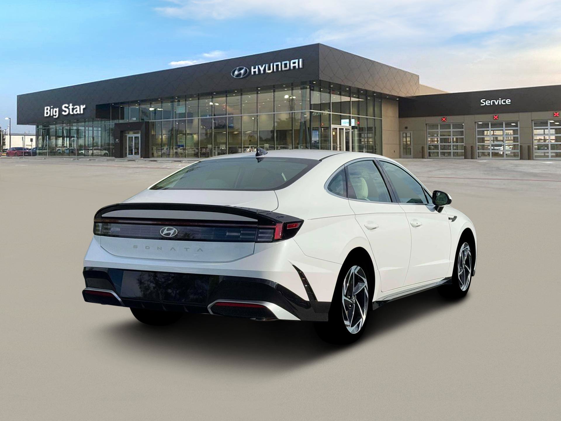 New 2026 Serenity White Hyundai SEL Sport image 8