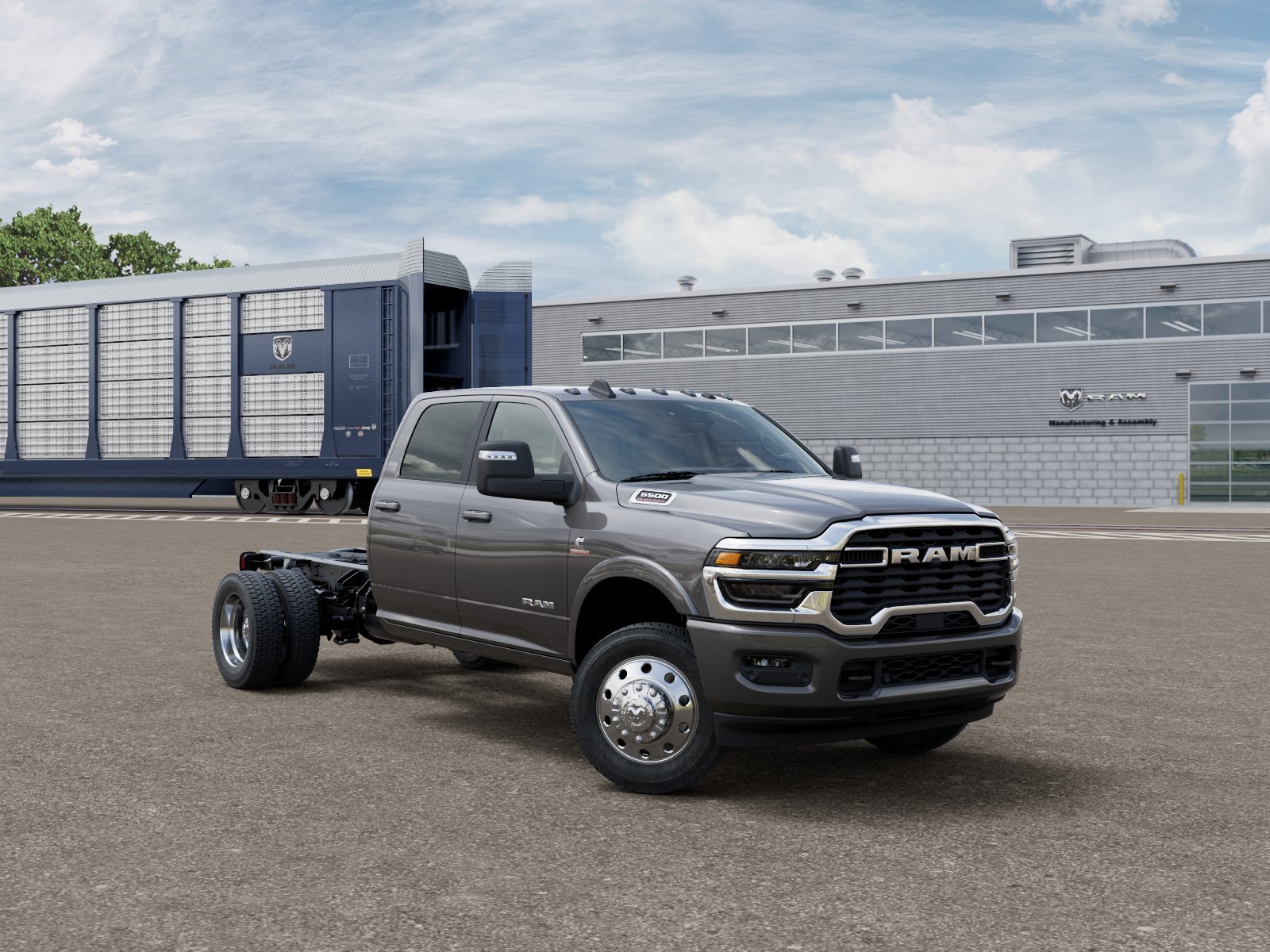 New 2026 Granite Crystal Metallic Clearcoat RAM Big Horn image 3
