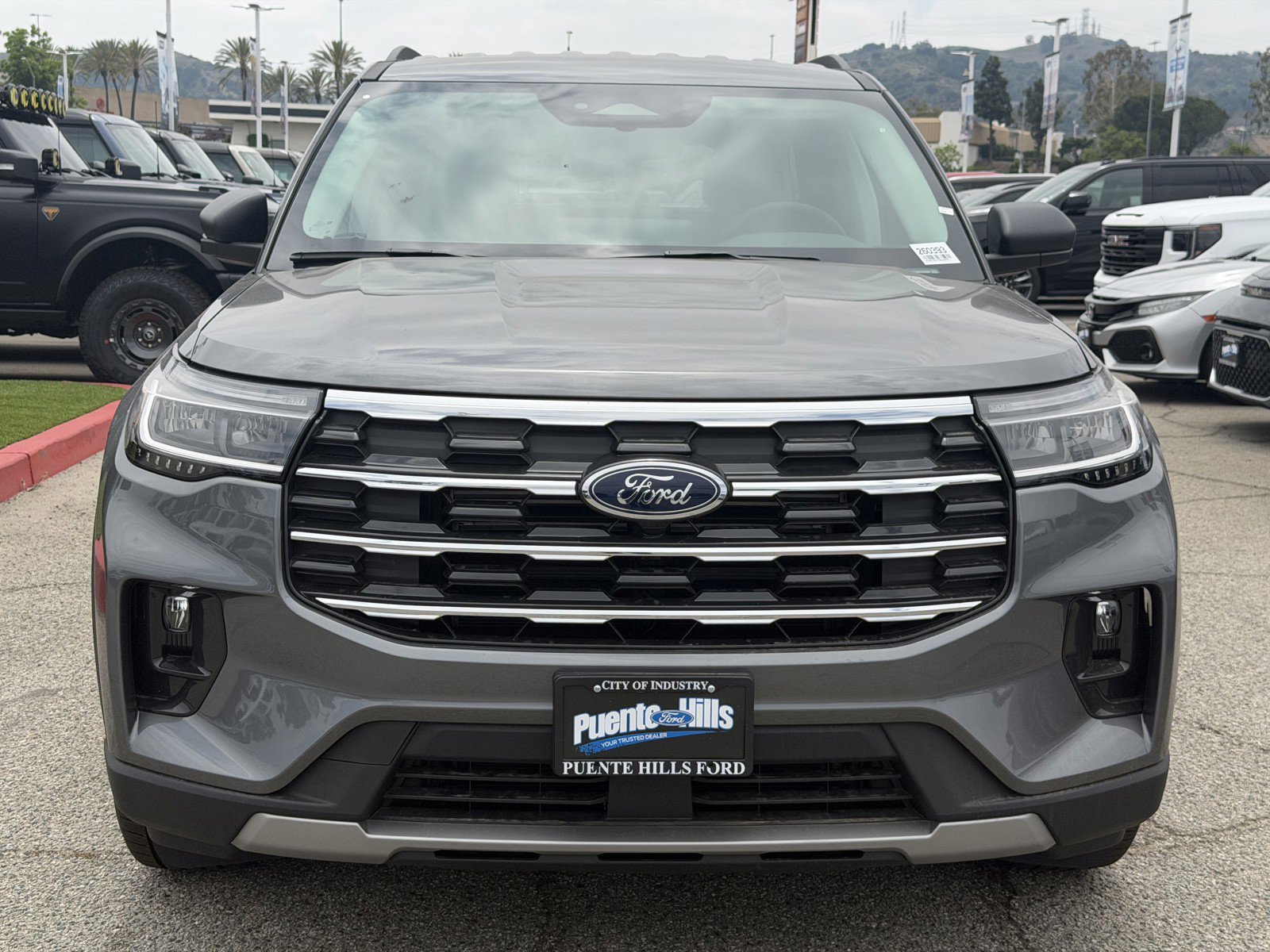 New 2026 Carbonized Gray Metallic Ford Active image 2