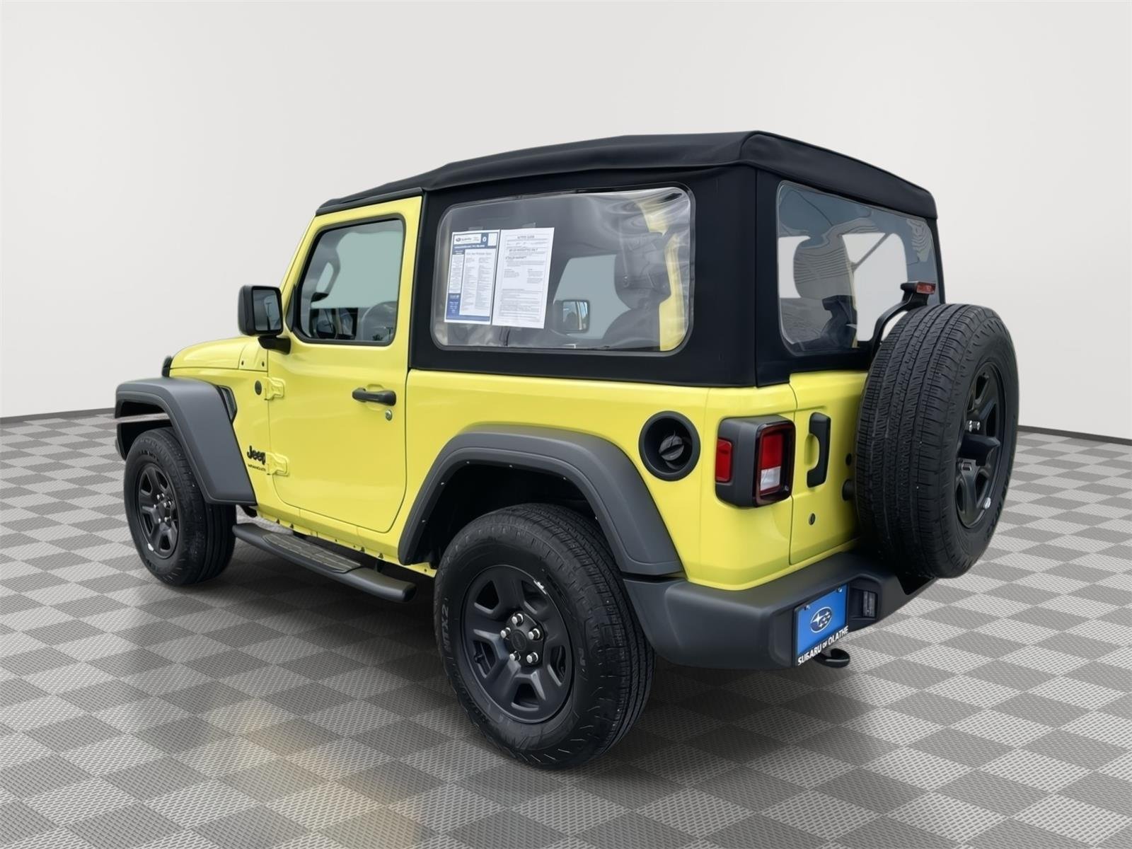Used 2024 High Velocity Clearcoat Jeep Sport image 8