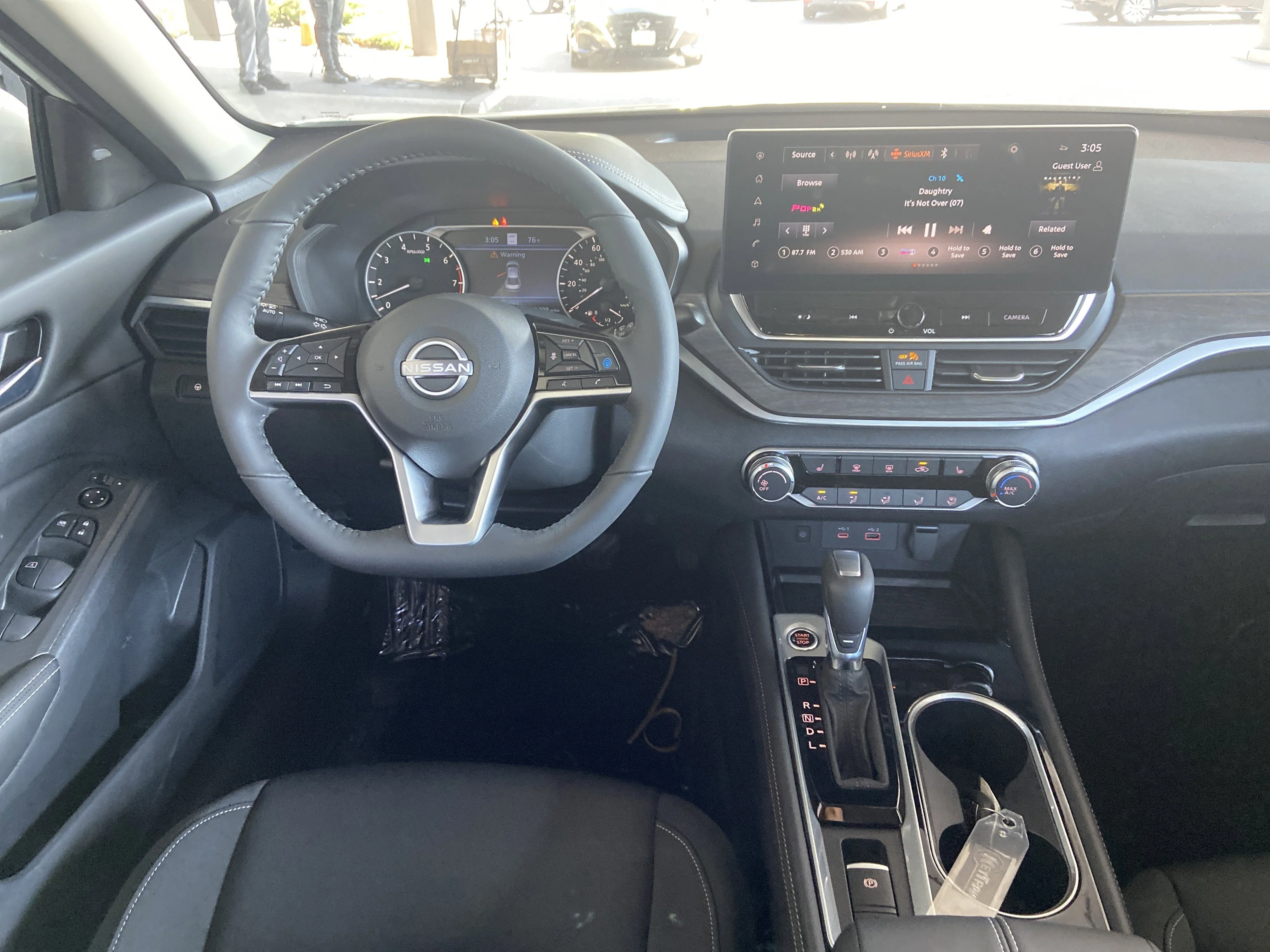 New 2025 Super Black Nissan SV image 13