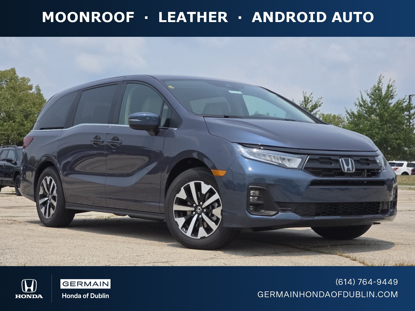 New 2026 Smoke Blue Pearl Honda EX-L image 1