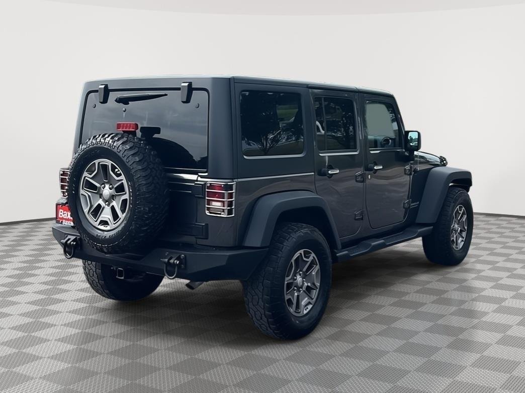 Used 2017 Granite Crystal Metallic Clearcoat Jeep Rubicon image 11