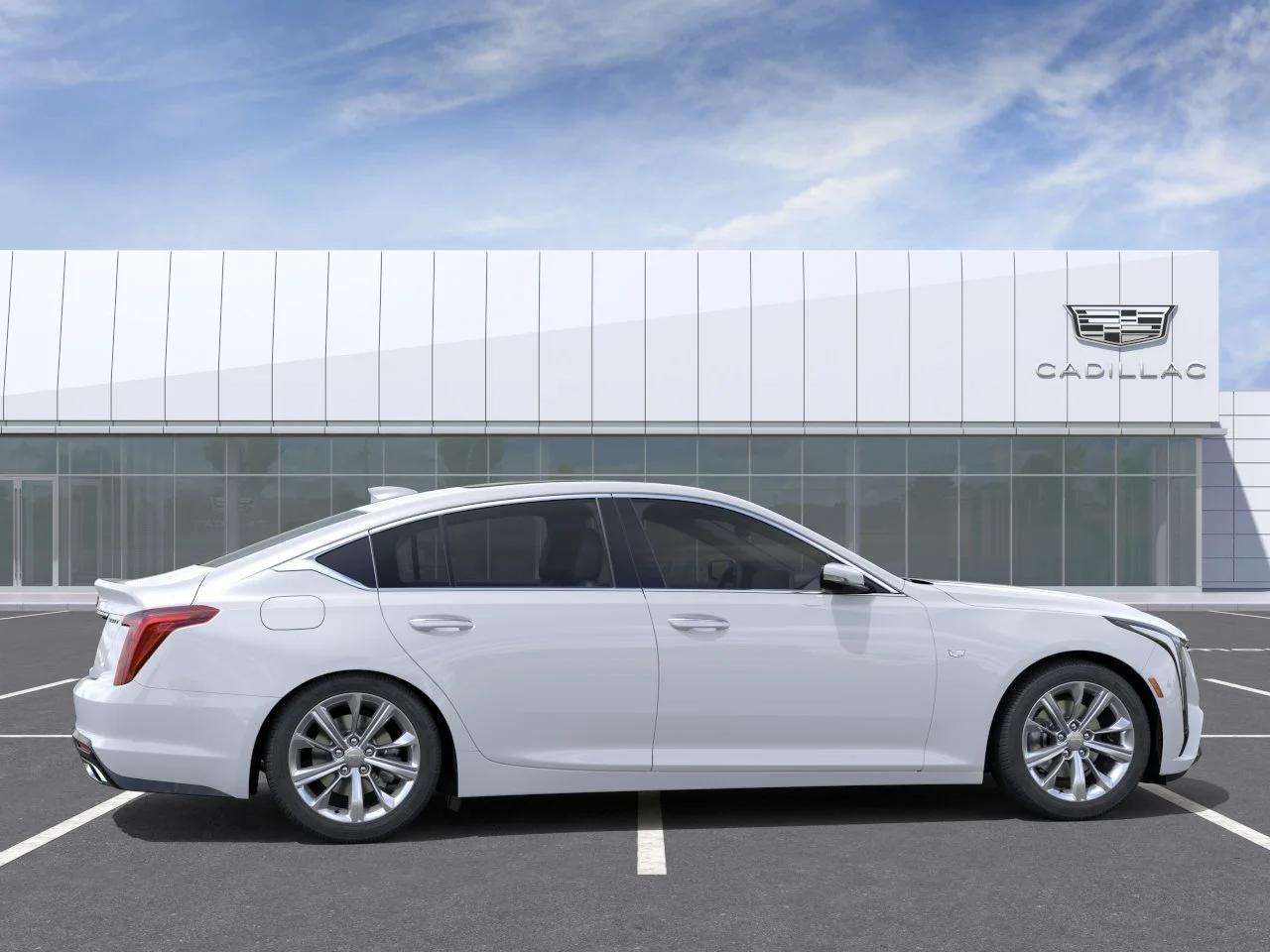 New 2026 Vibrant White Tricoat Cadillac Premium Luxury image 5