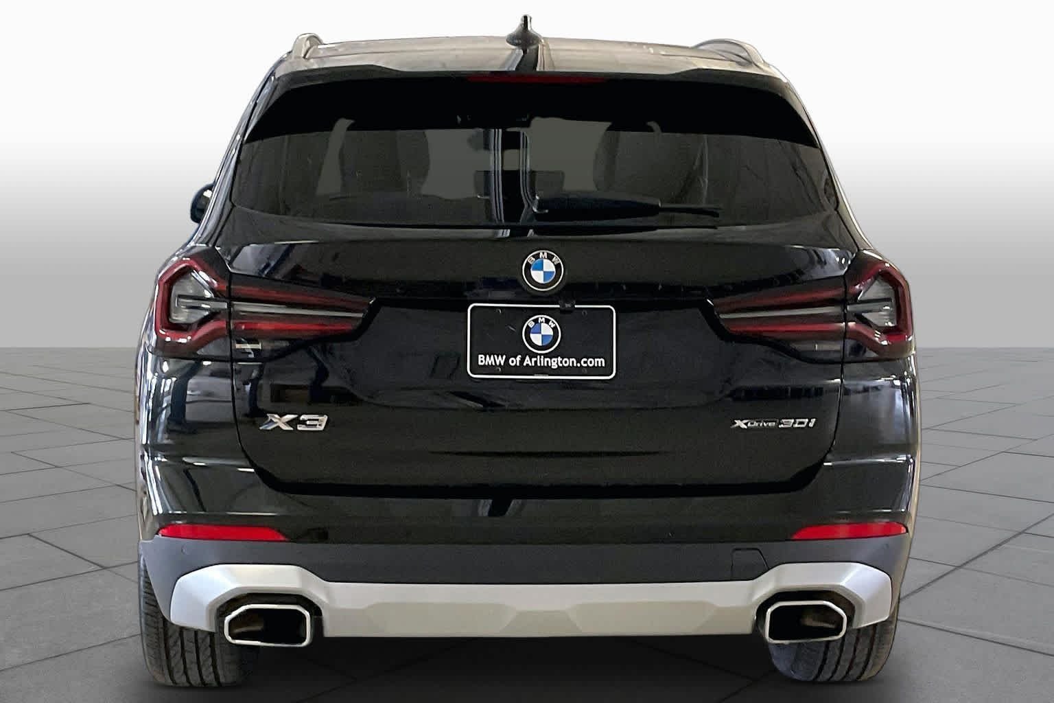 Certified Used 2024 Black Sapphire Metallic BMW xDrive30i image 4