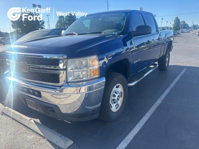 Used 2013 Blue Topaz Metallic Chevrolet Work Truck image 1