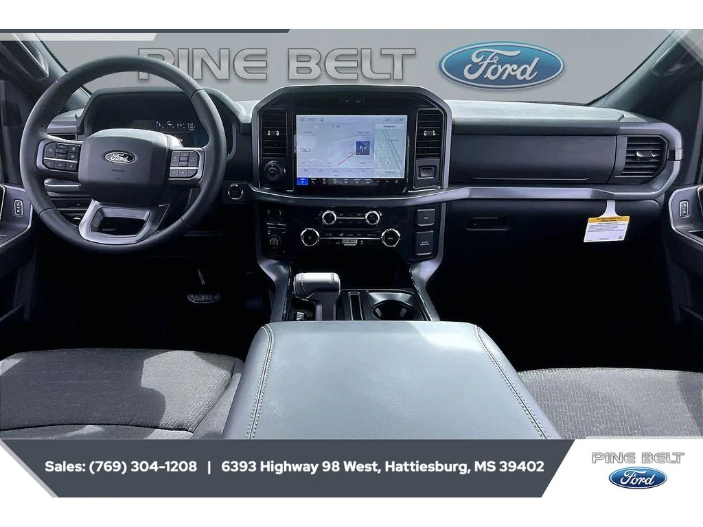 New 2026 Carbonized Gray Metallic Ford XLT image 14