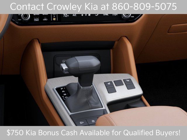 New 2027 Glacial White Pearl / Black Ro Kia X-Line image 23