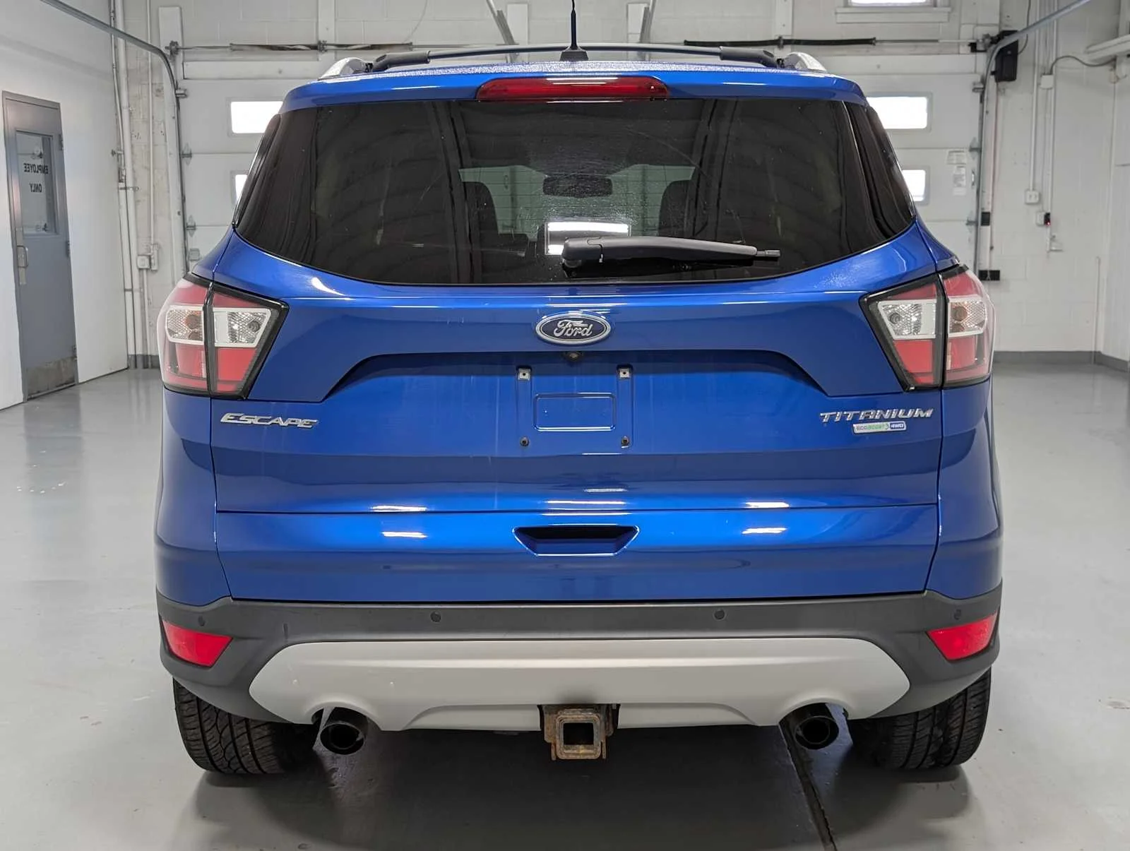 Used 2017 Lightning Blue Ford Titanium image 9