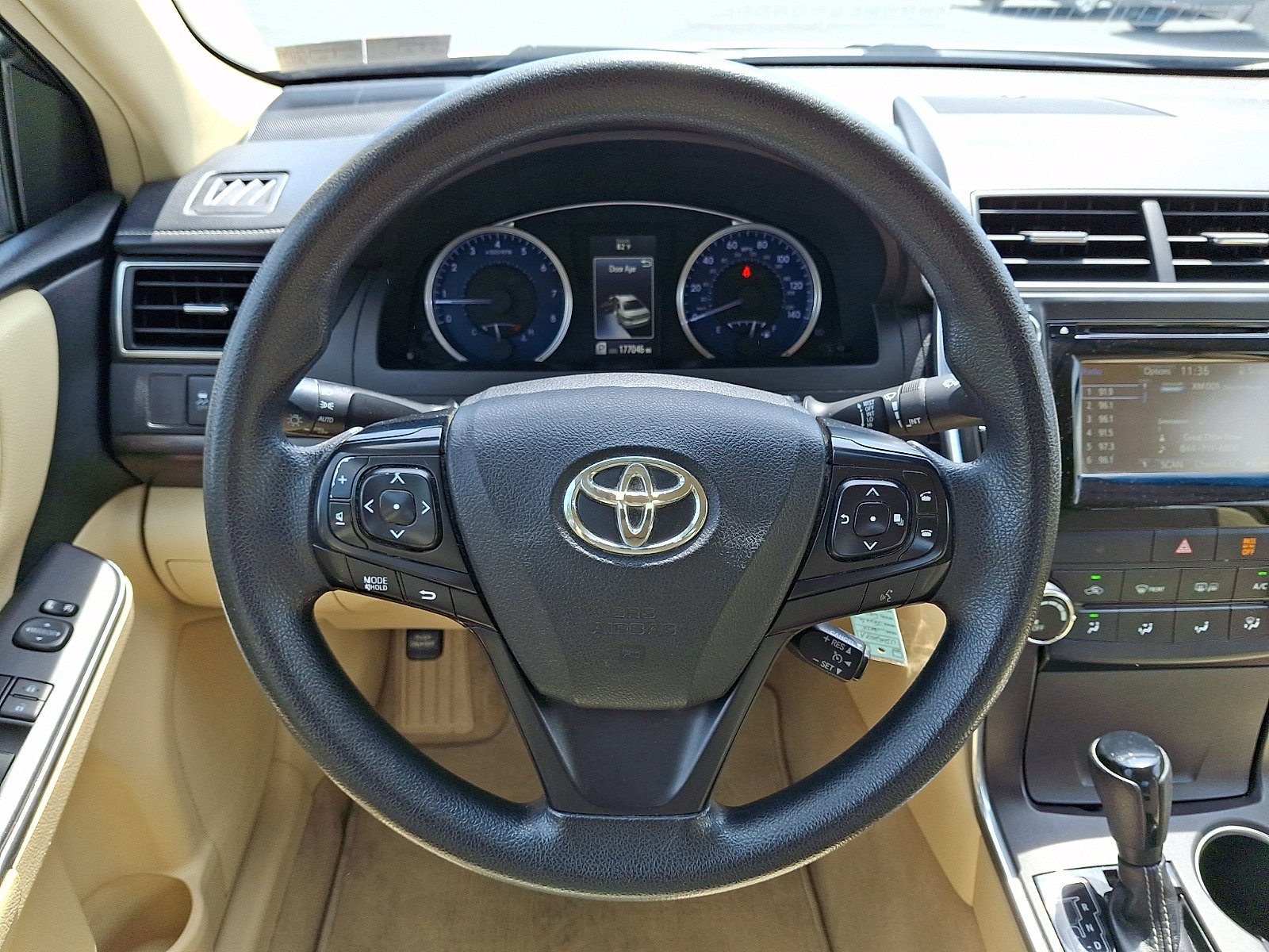 Used 2015 Creme Brulee Mica Toyota LE image 19