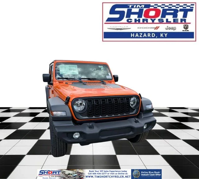 New 2026 Orange Jeep Sport image 1