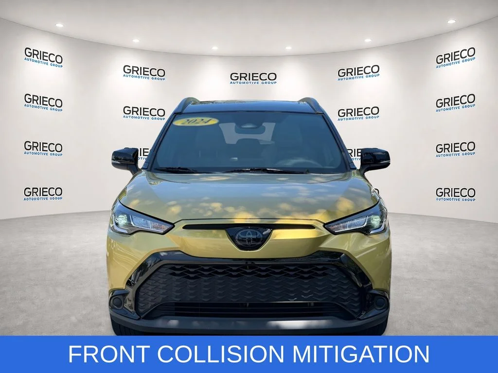 Used 2024 Black Toyota Hybrid SE image 2