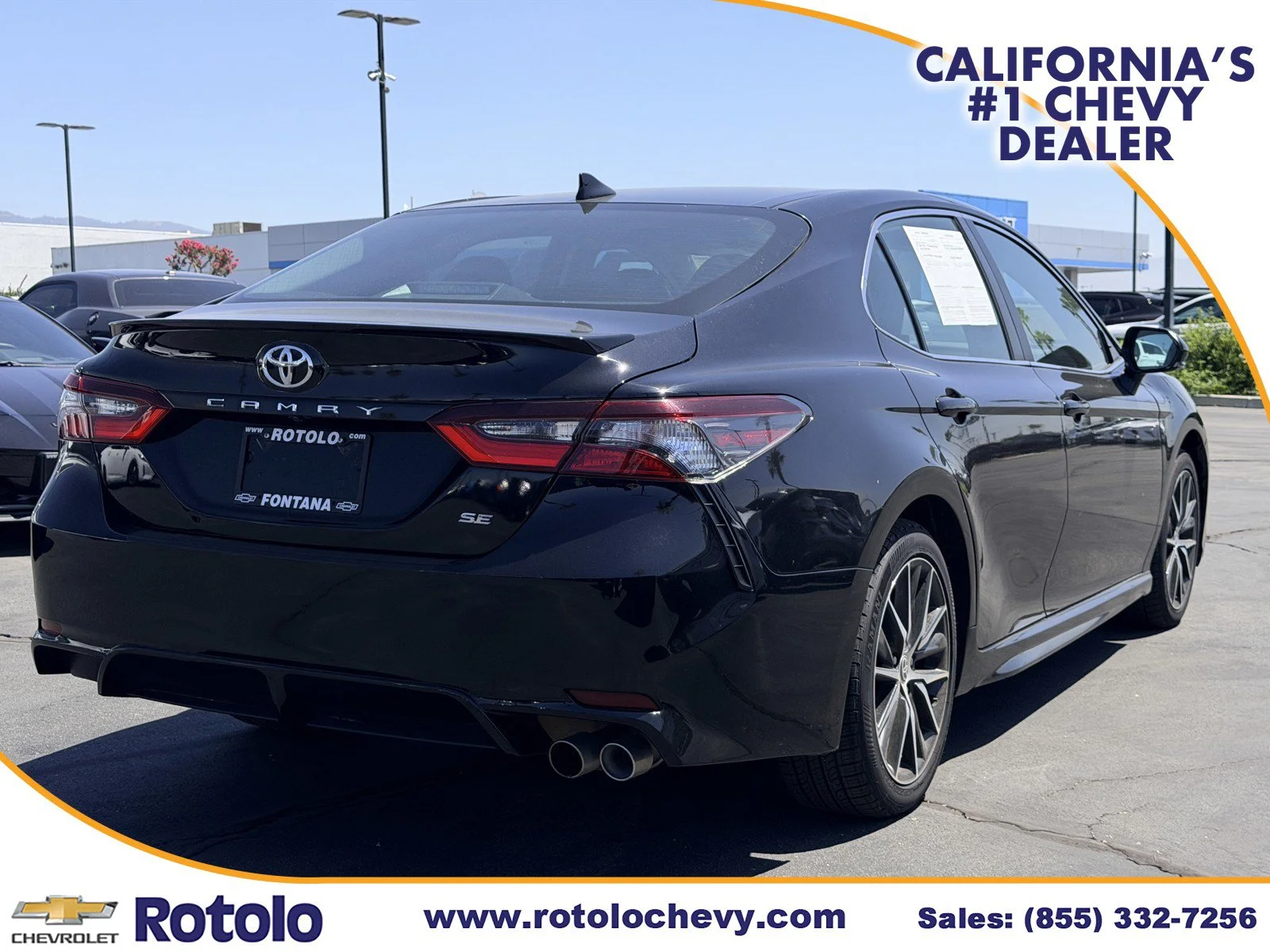 Used 2024 MIDNIGHT BLACK ME Toyota SE image 6