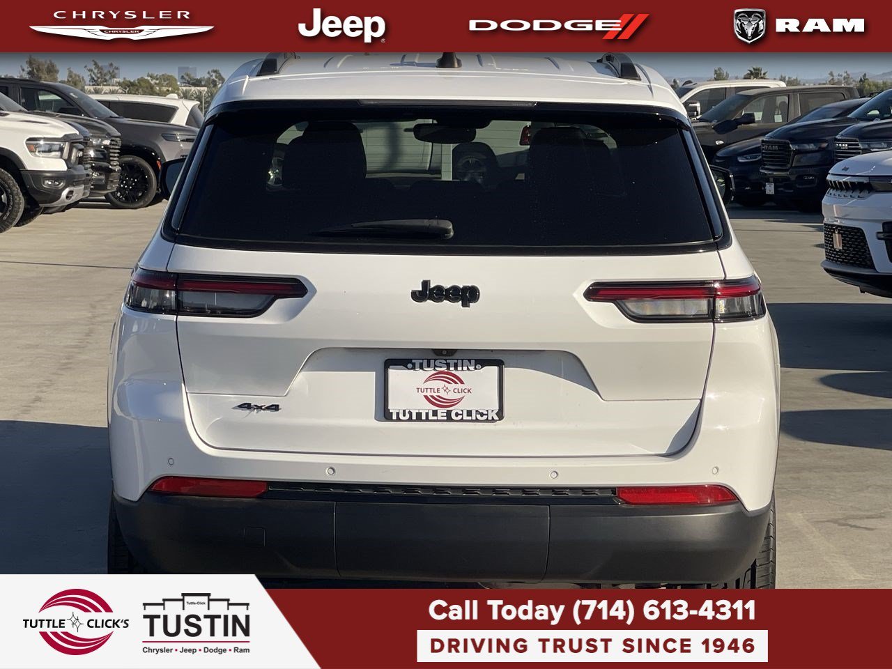 Used 2023 Bright White Clearcoat Jeep Altitude image 14