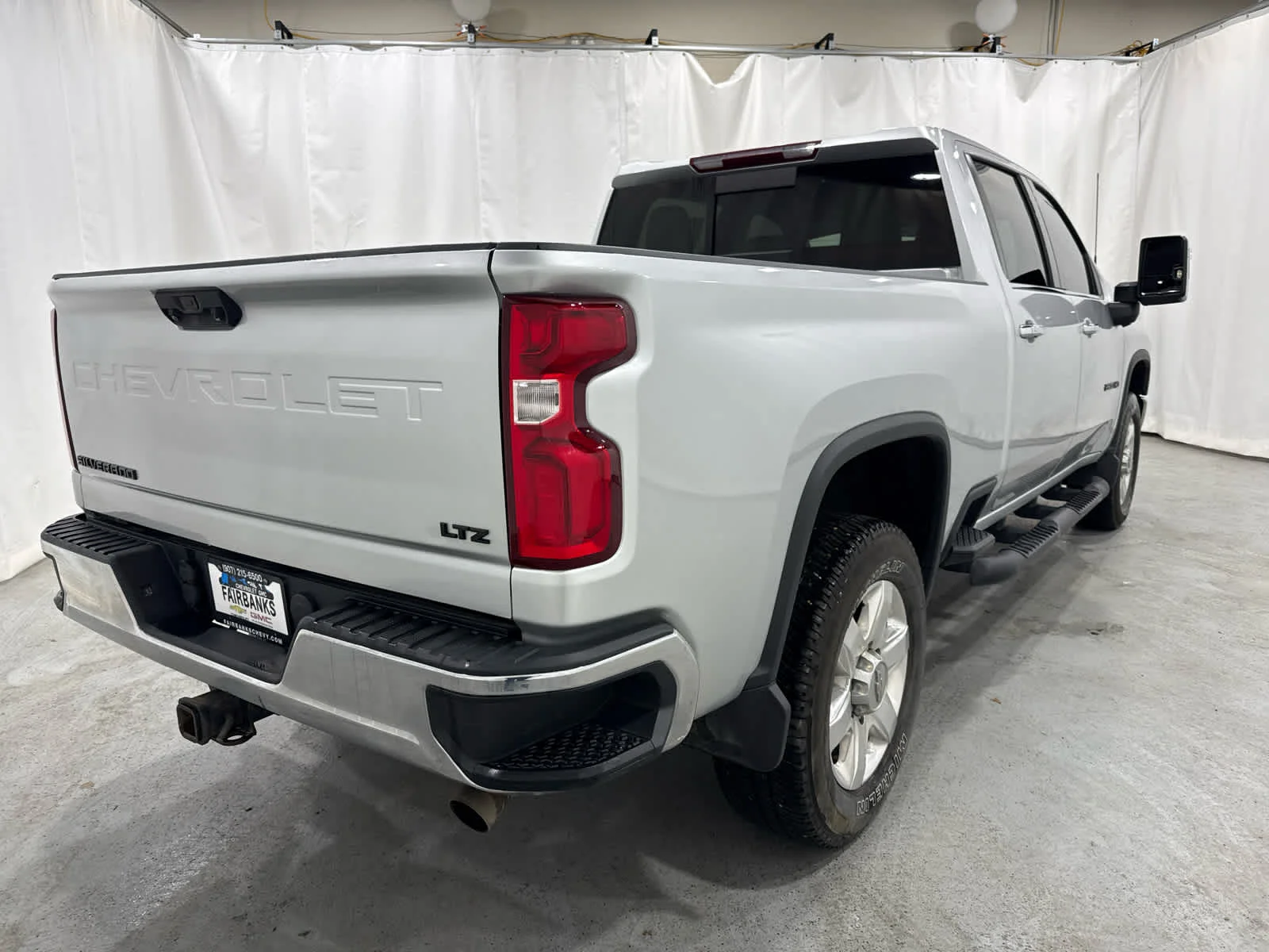 Certified Used 2020 SILVER ICE METALLIC Chevrolet LTZ image 5