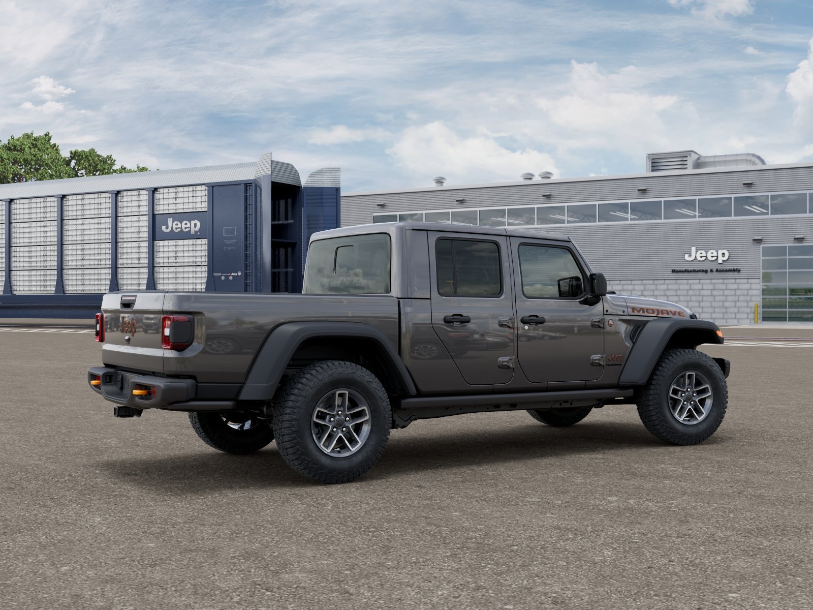 New 2026 Granite Crystal Metallic Clear-Coat Exterior Paint Jeep Mojave image 2