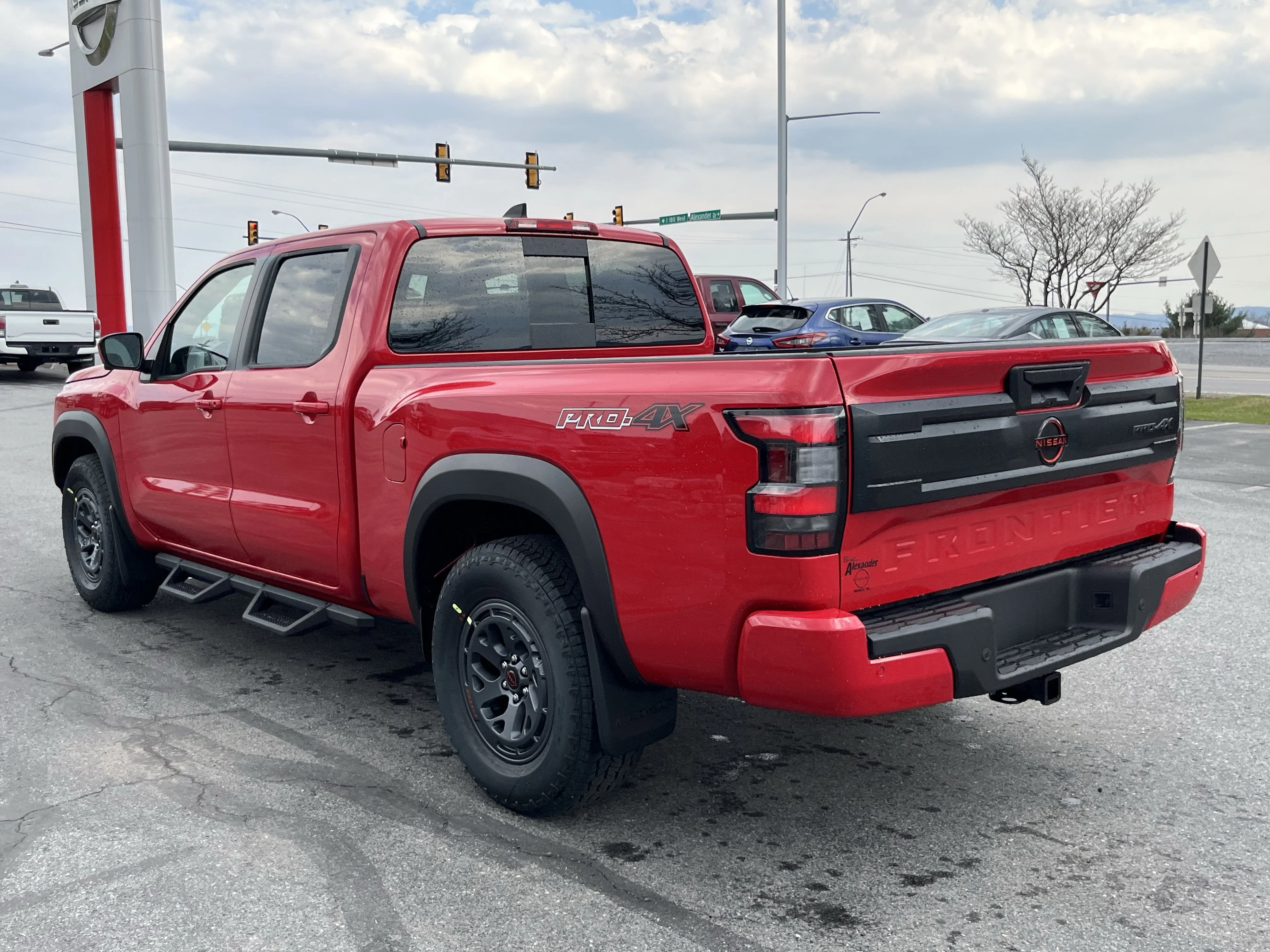 New 2026 Red Alert Nissan Crew Cab PRO-4X® Long Bed image 7