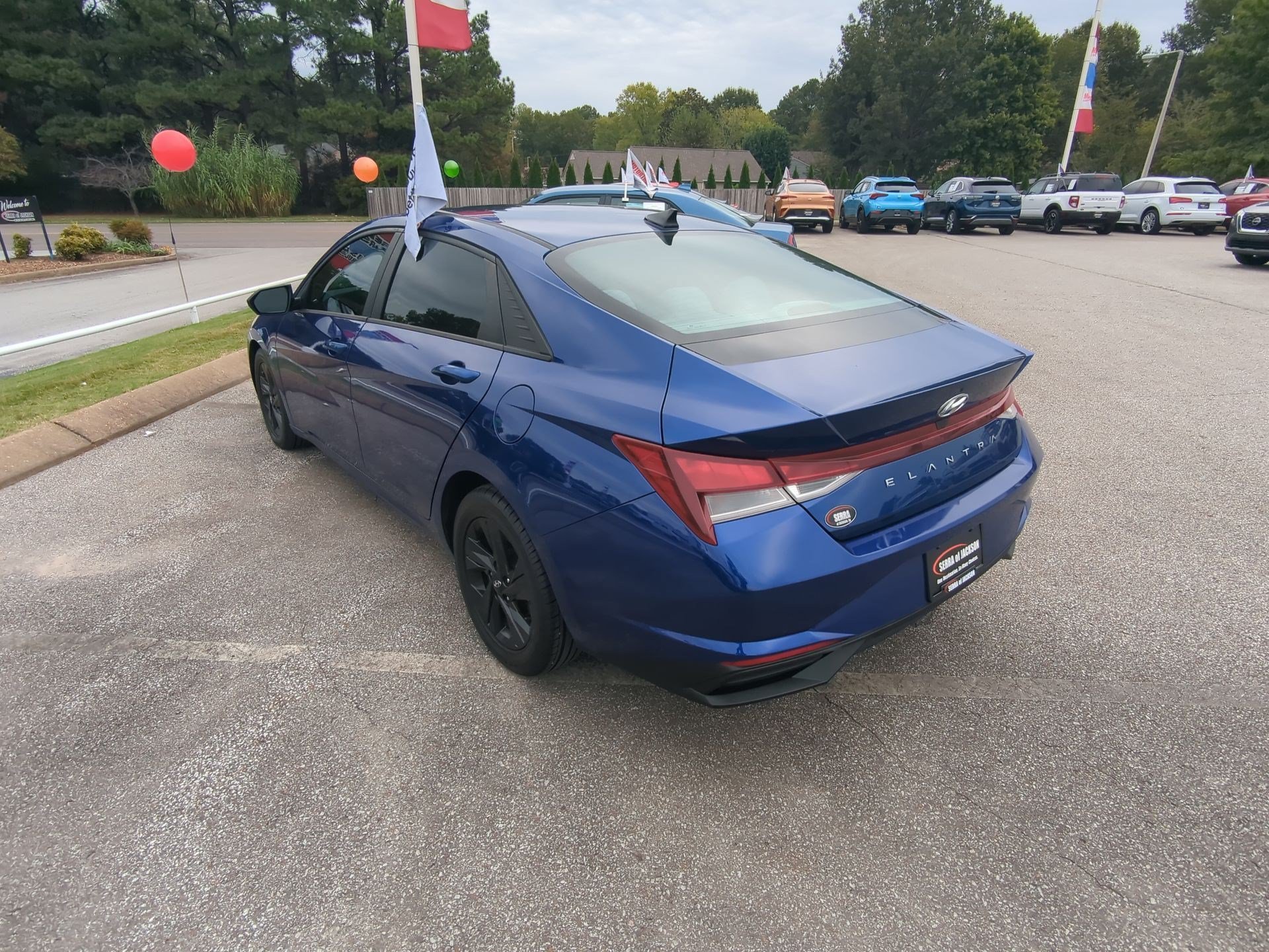 Used 2023 Intense Blue Hyundai SEL image 7