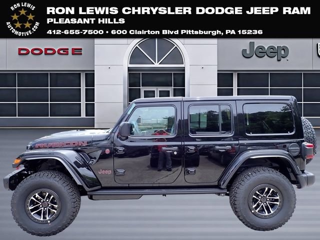 New 2026 Black Clearcoat Jeep Rubicon X image 1