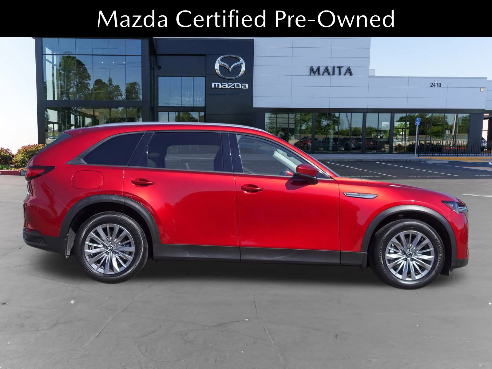 Certified Used 2024 Soul Red Crystal Metallic Mazda Preferred image 2