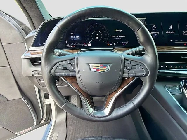 Used 2022 Crystal White Tricoat Cadillac Sport Platinum image 41