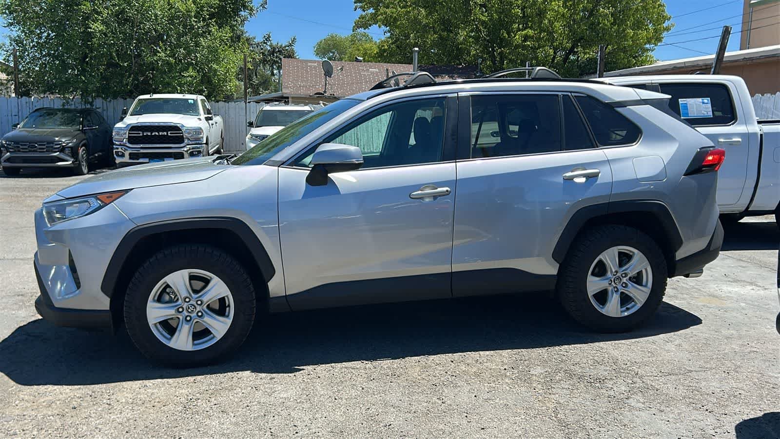 Used 2021 Silver Sky Metallic Toyota XLE image 8