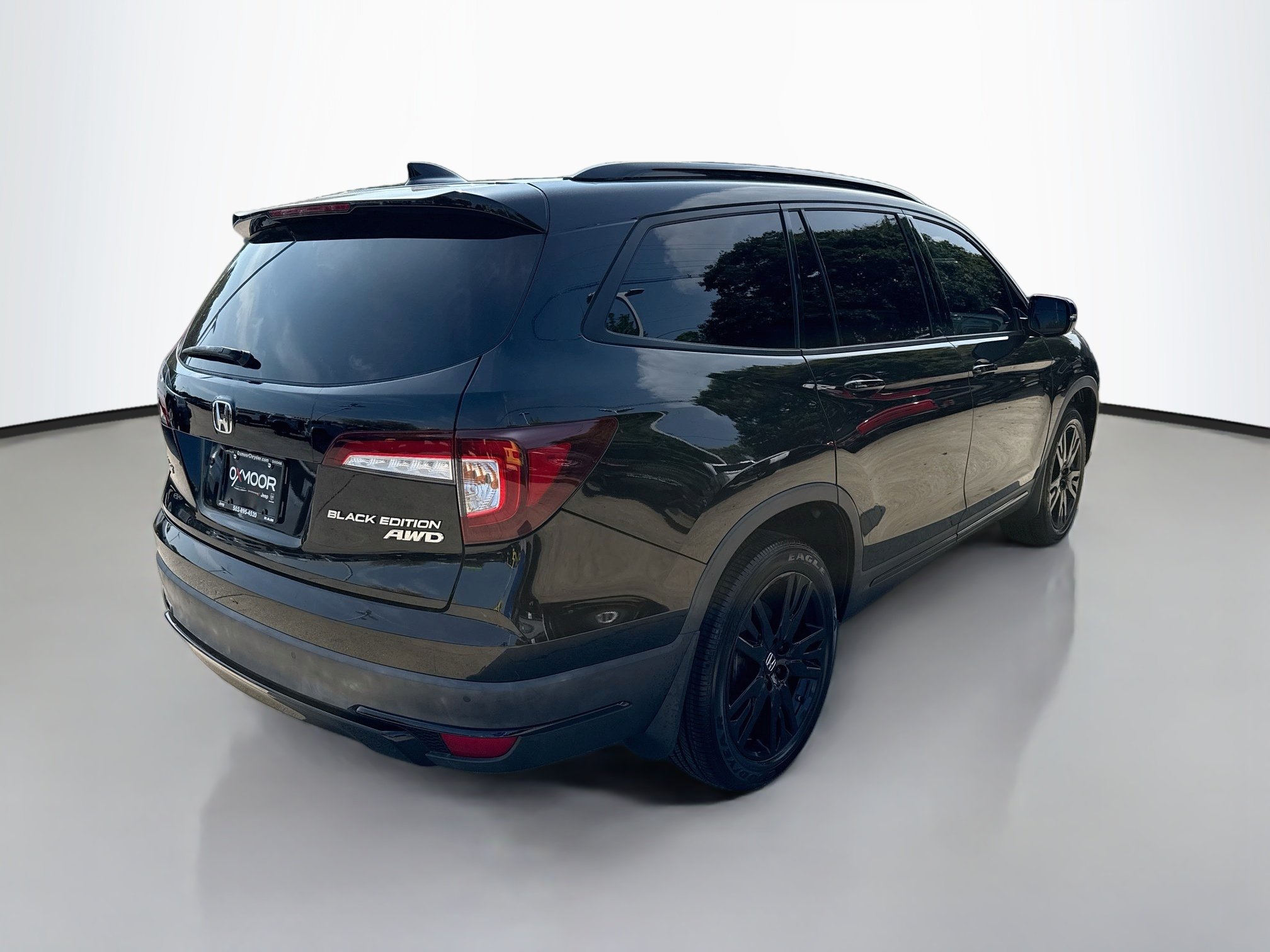 Used 2021 Crystal Black Pearl Honda Black Edition image 7